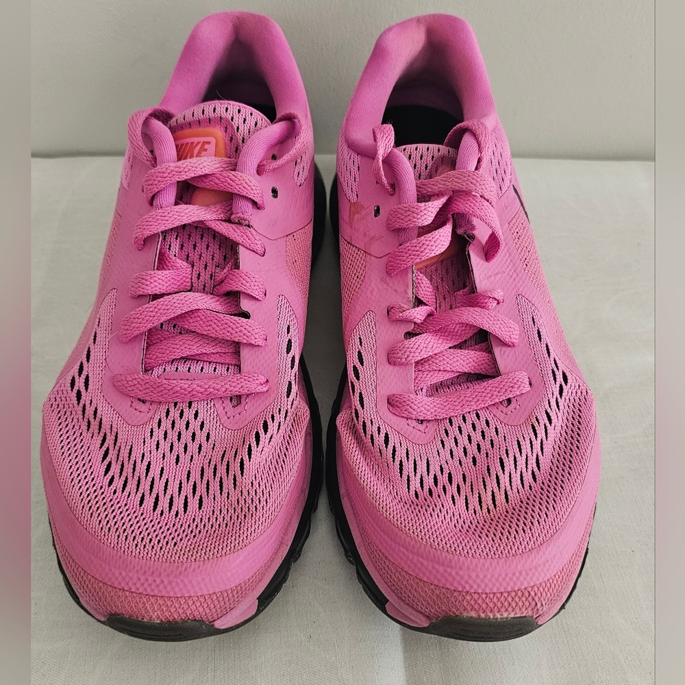 NIKE Air Max Pink & Black Womens Running Shoes, Sneakers - Picture 5 of 9